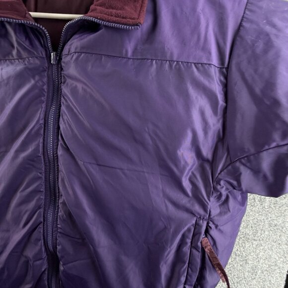 VTG Columbia Down Jacket Men Purple Red Reversible XL Insulated Pockets Outdoor - Picture 4 of 16